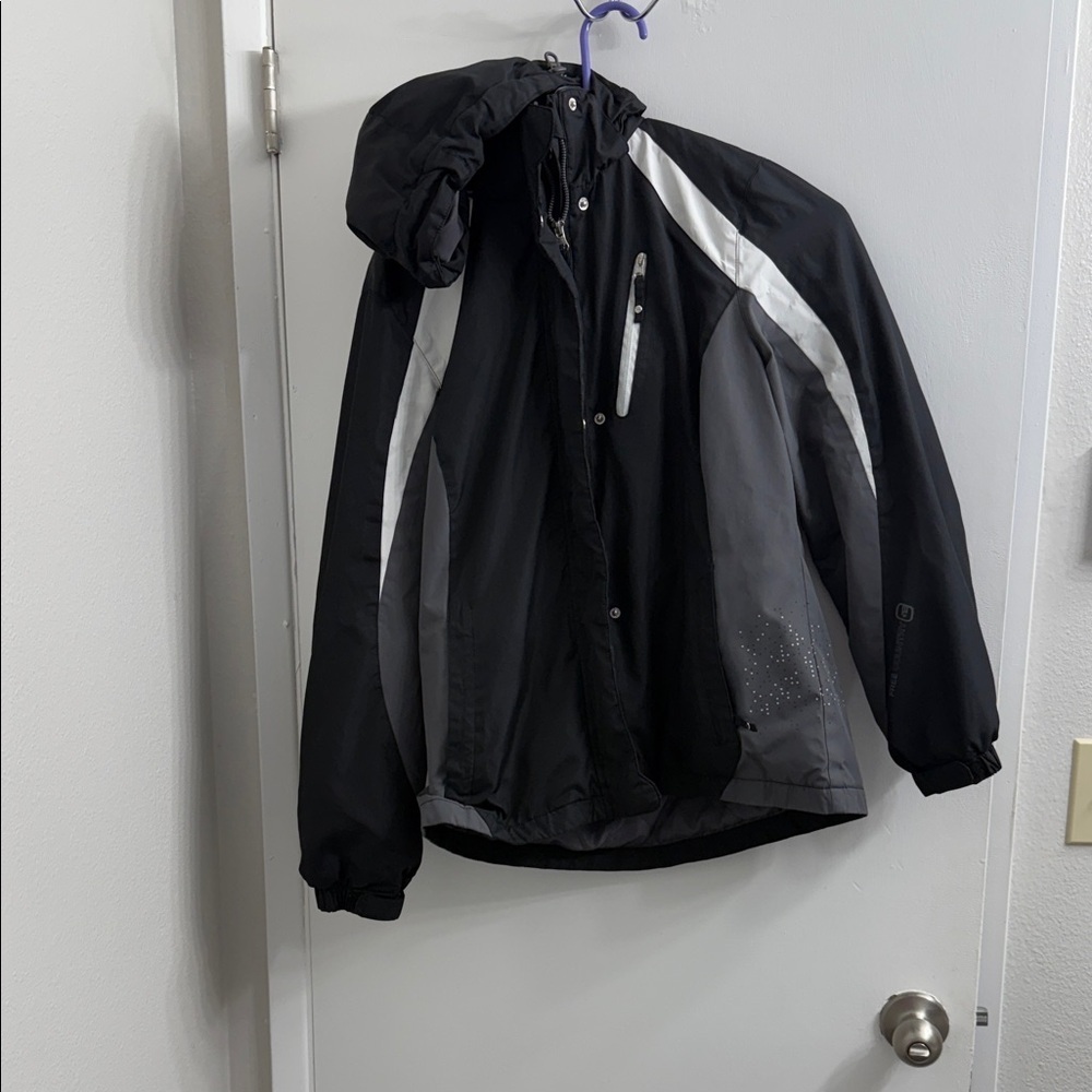Free Country Black and Gray Utility Jacket